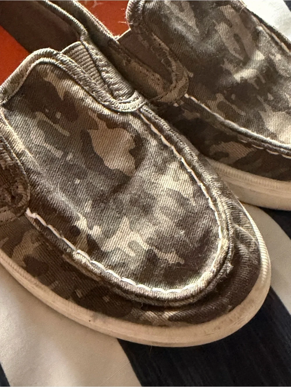 Sperry slip loafers